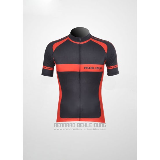 2011 Fahrradbekleidung Pearl Izumi Shwarz und Rot Trikot Kurzarm und Tragerhose - zum Schließen ins Bild klicken